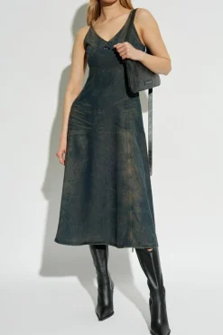 Diesel NAVY BLUE Dress `DE-BELD-S`
