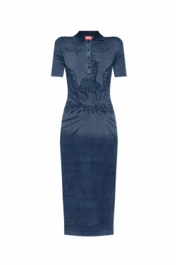 Diesel NAVY BLUE Dress `M-FENNY-DRS`
