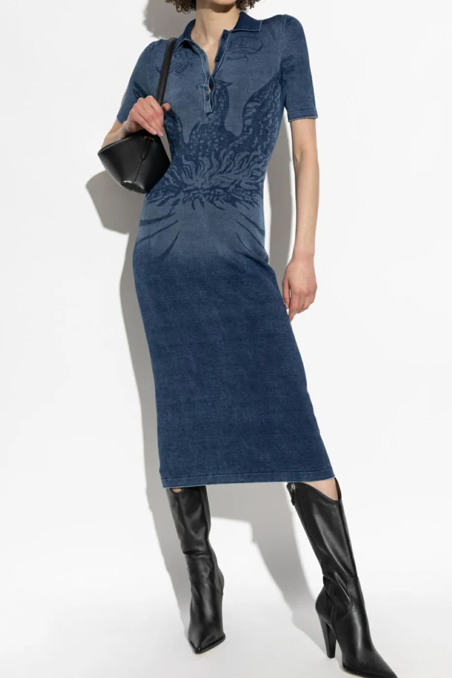Diesel NAVY BLUE Dress `M-FENNY-DRS`