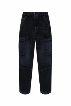 Diesel NAVY BLUE Jeans D-UTY-CARGO L.32