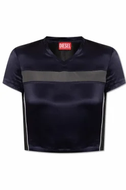 Diesel NAVY BLUE Top T-RACE