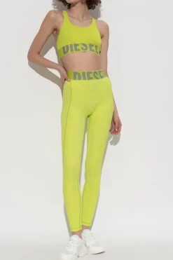 Diesel neon ' UFSB-COTTON-RACE-BRALETTE ' bra