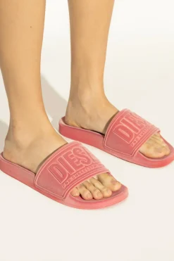 Diesel PINK `SA-MAYEMI` flip-flops