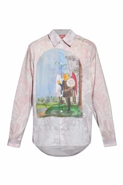 Diesel PINK Shirt `S-SIMPLY-A-AJFW`
