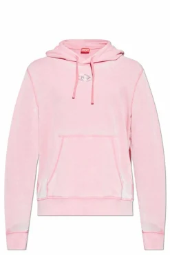 Diesel PINK Sweatshirt GINN-HOOD-PAK
