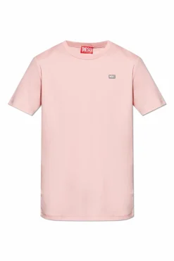 Diesel PINK T-shirt `T-MIEGOR-K7`