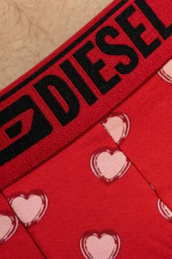 Diesel RED Boxers with print DAMIEN BOXER-SHORTS