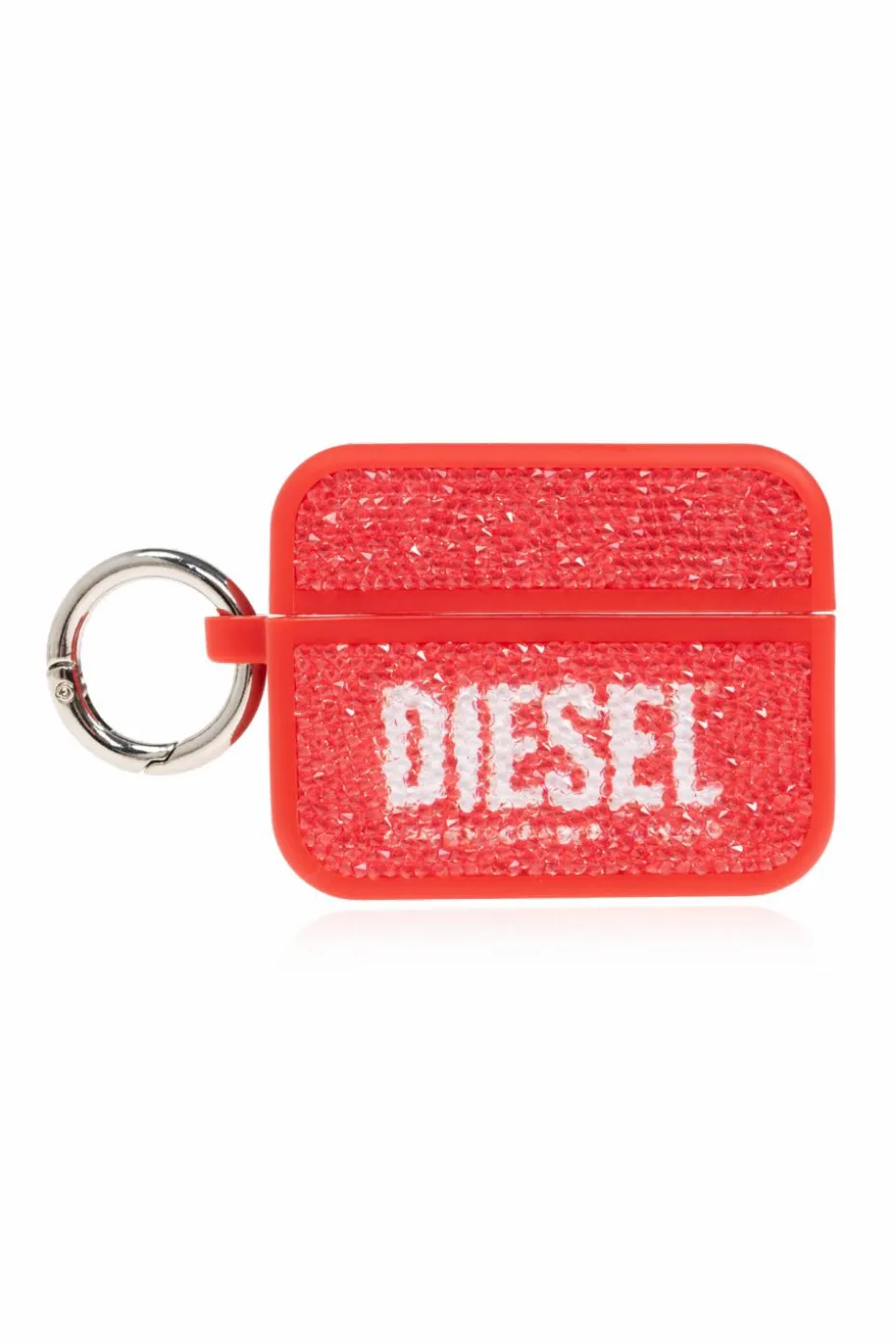 Diesel RED Earbud case 'SWAROVSKI CRYSTAL AIRPOD CAS'