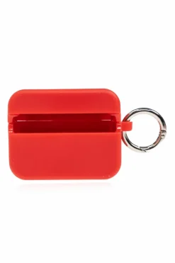 Diesel RED Earbud case 'SWAROVSKI CRYSTAL AIRPOD CAS'