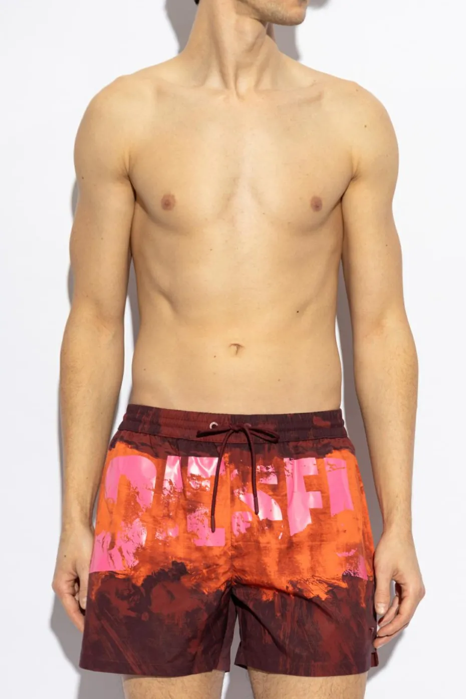 Diesel RED Swim trunks KEN-37-D-POP