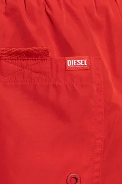 Diesel RED Swim trunks RIO-41-D-CORE