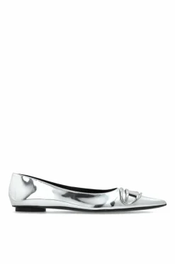 Diesel SILVER Ballet Flats D-VENUS BAL