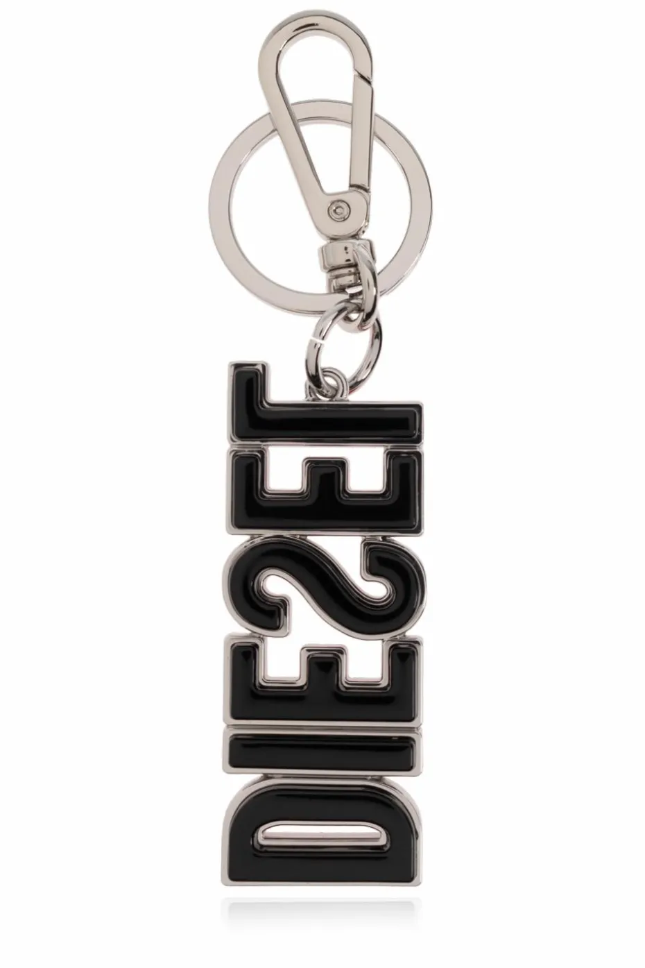 Diesel SILVER Keychain DSL 3D KEY RING X10294