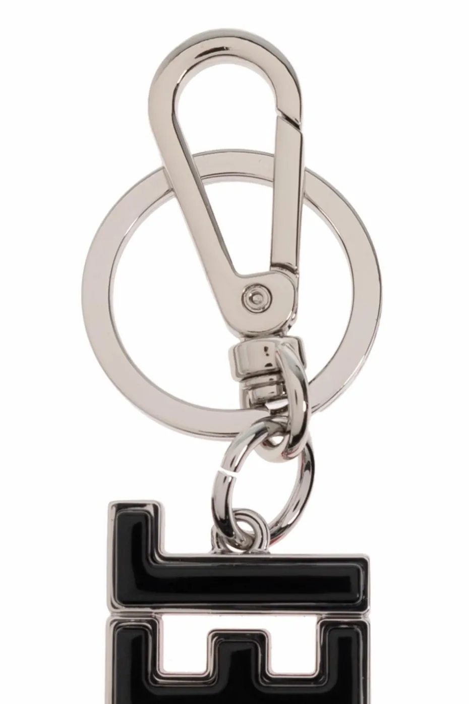 Diesel SILVER Keychain DSL 3D KEY RING X10294