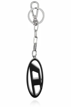 Diesel SILVER Keychain HARMS CAGE-D LAYER