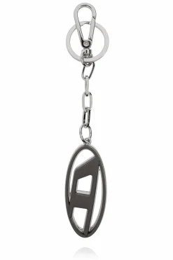 Diesel SILVER Keychain HARMS CAGE-D LAYER