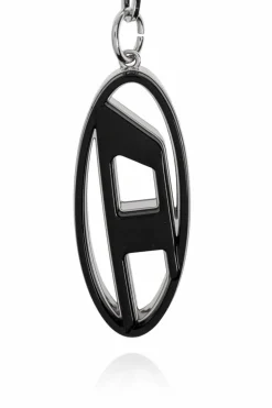 Diesel SILVER Keychain HARMS CAGE-D LAYER