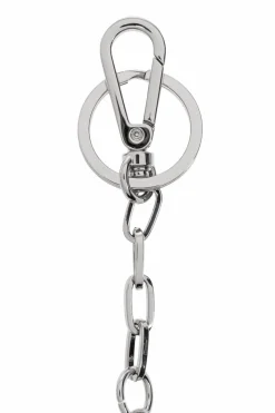 Diesel SILVER Keychain HARMS CAGE-D LAYER