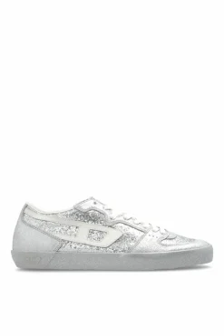 Diesel SILVER Sports shoes `S-LEROJI D-1 LOW`