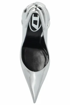 Diesel SILVER Stilettos D-TEN HALF