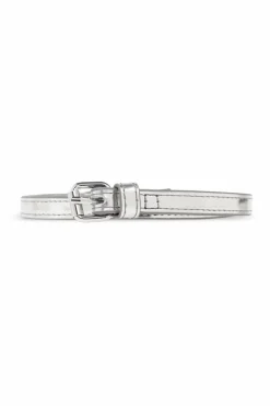 Diesel SILVER Wallet with shoulder strap '1DR'