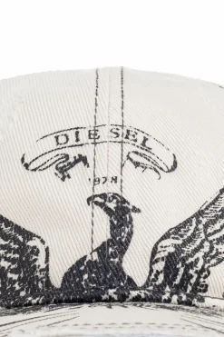 Diesel WHITE Baseball cap