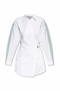 Diesel WHITE Dress D-ELPHI-DEN