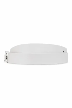 Diesel WHITE Leather belt