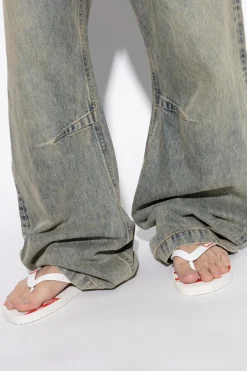 Diesel WHITE Rubber flip-flops SA-RIO