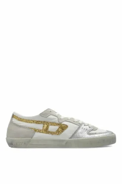 Diesel WHITE Sports shoes `S-LEROJI D-1 LOW`