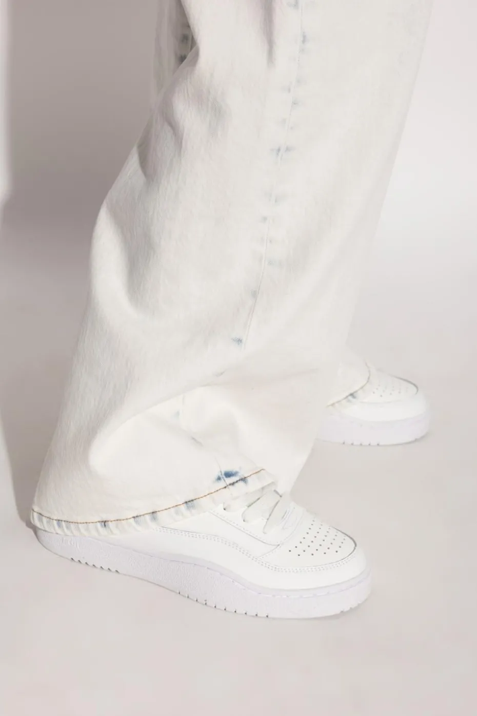 Diesel WHITE Sporty shoes S-TRACKER-D LOW