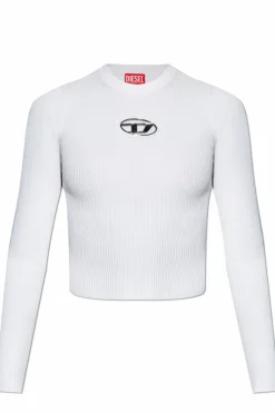 Diesel WHITE Sweater `M-VALARI`