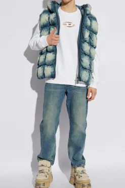 Diesel WHITE Sweatshirt S-BOXT-OD