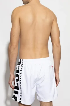 Diesel WHITE Swim shorts RIO-41-D-CORE A17446
