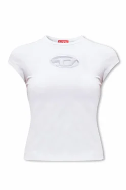 Diesel WHITE ‘T-ANGIE’ T-shirt