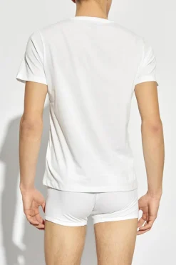Diesel WHITE Three-pack of T-shirts