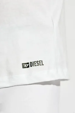 Diesel WHITE Three-pack of T-shirts