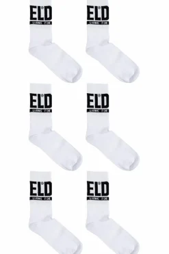 Diesel WHITE Three-pack socks SKM-RAY-THREEPACK
