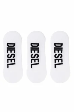 Diesel WHITE Three-pack socks SKM-HIDEPAT-THREEPACK