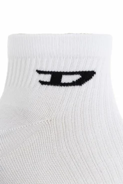 Diesel WHITE Three-pack socks SKM-D-ANKLE