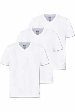 Diesel WHITE Three-pack T-shirts MICHAEL-D-BOX-3PACK