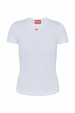 Diesel WHITE Top T-ELE-LONG-D