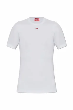 Diesel WHITE T-shirt D-RIBBER-N