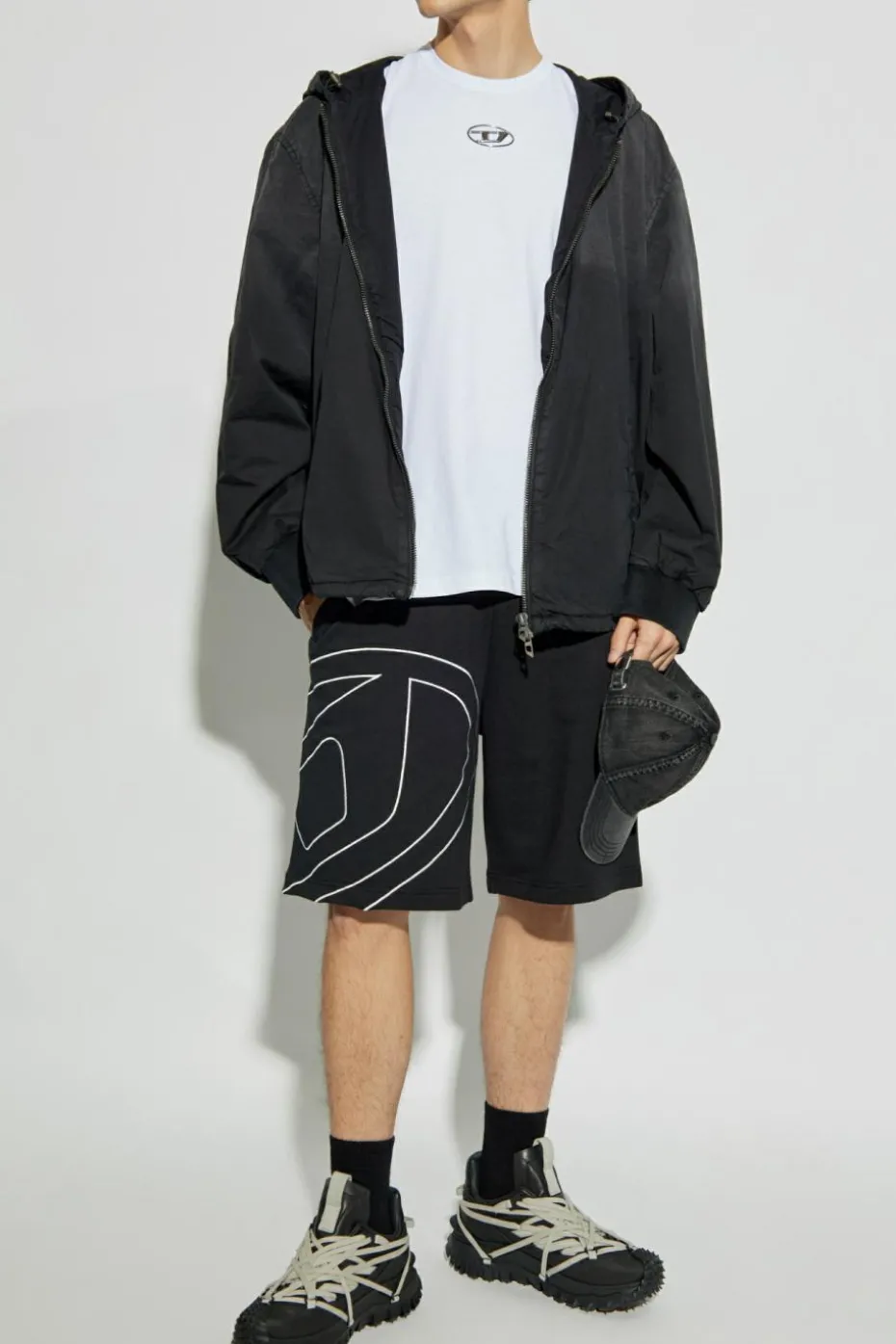 Diesel WHITE T-shirt T-ADJUST-OD