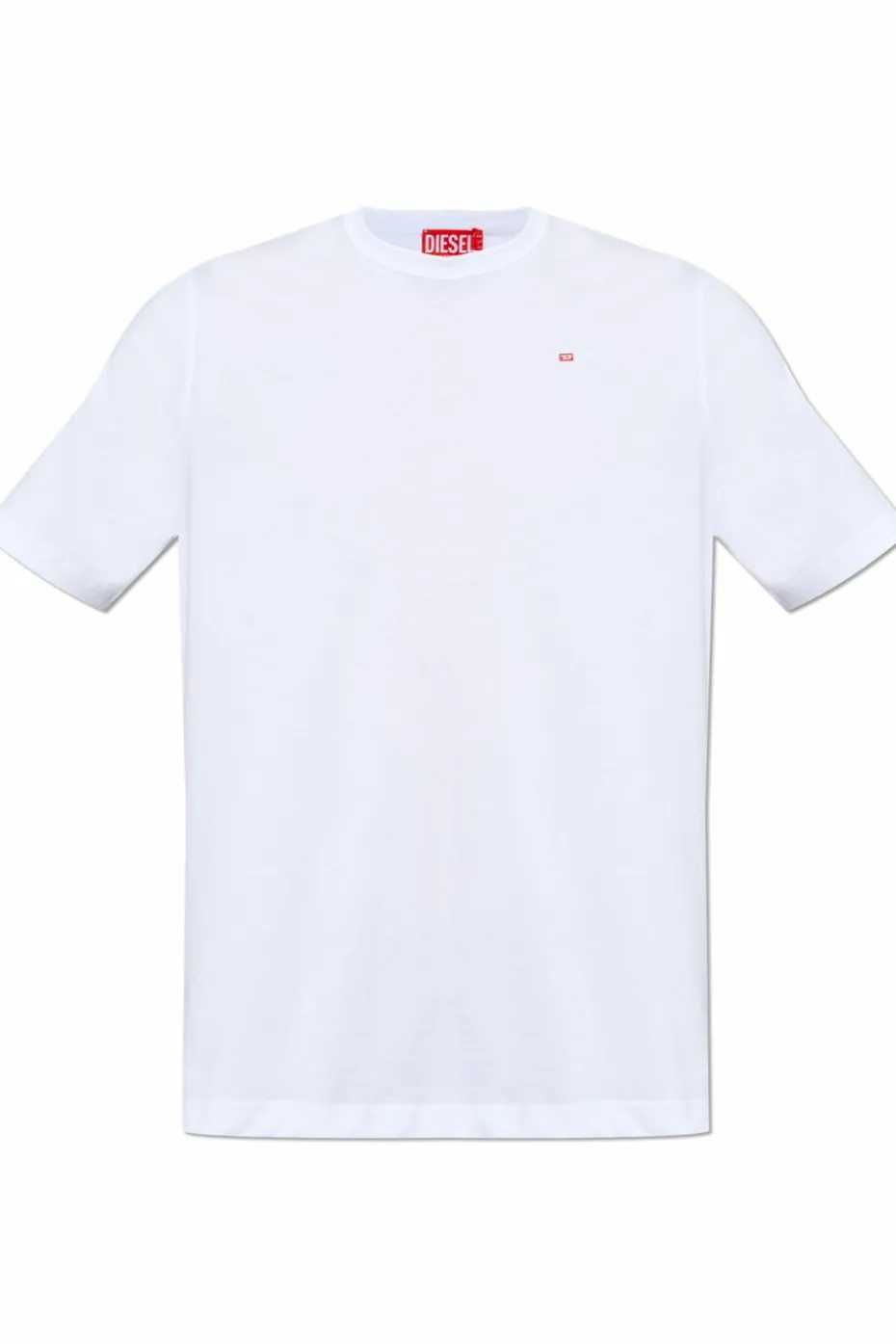 Diesel WHITE T-shirt T-ADJUST-MICRODIV