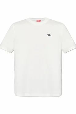 Diesel WHITE T-shirt T-ADJUST-DOVAL-PJ