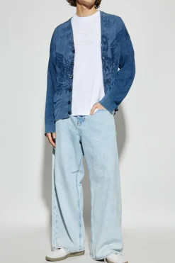 Diesel WHITE T-shirt `T-ADJUST-BIGOVAL`