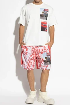 Diesel WHITE T-shirt `T-BOXT-T3`