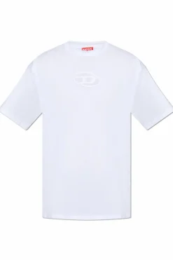 Diesel WHITE T-shirt T-BOXT-OD