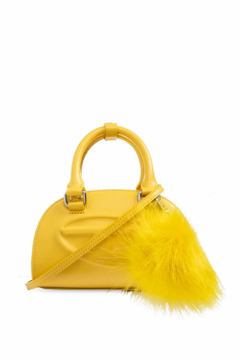 Diesel YELLOW Handbag `1DR 2.0 1DR DOME`
